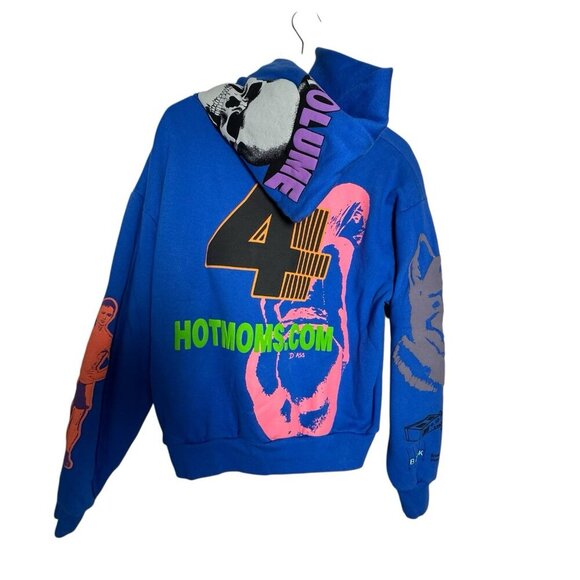 Drake FATD For All The Dogs Hoodie Blue Mens size small Sweatshirt Related - Picture 6 of 11